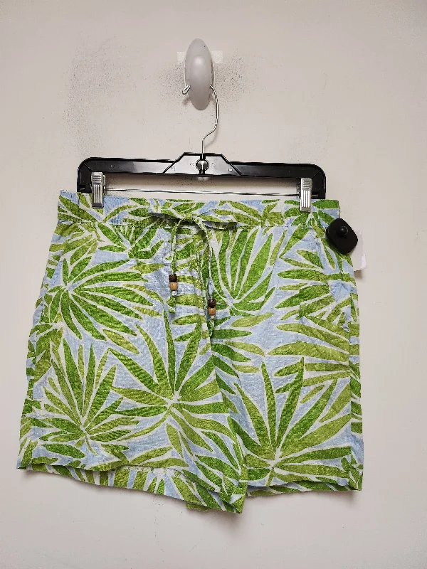 Fashion Comfort Shorts By Sigrid Olsen In Tropical Print, Size: 12