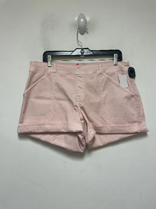 Perfect Tailoring Shorts By Spanx In Pink, Size: 16