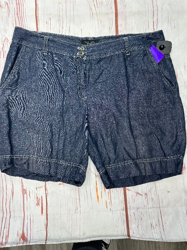 High Street Design Shorts By Talbots In Denim, Size: 16