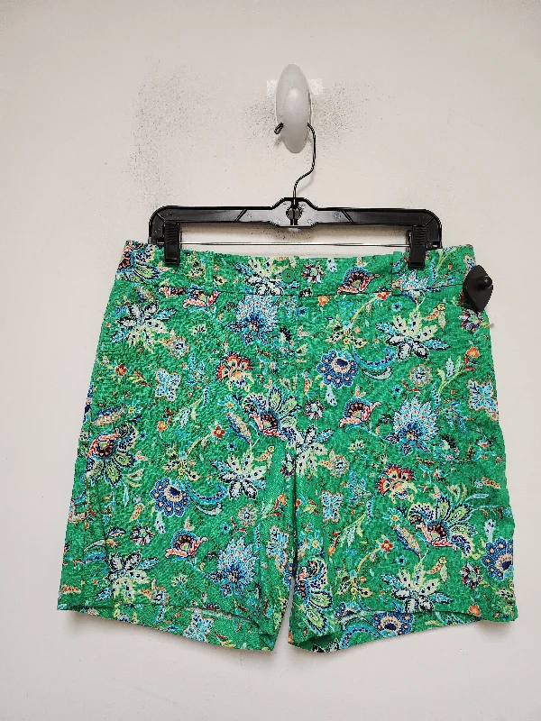 Warm Chic Outfits Shorts By Talbots In Floral Print, Size: 10
