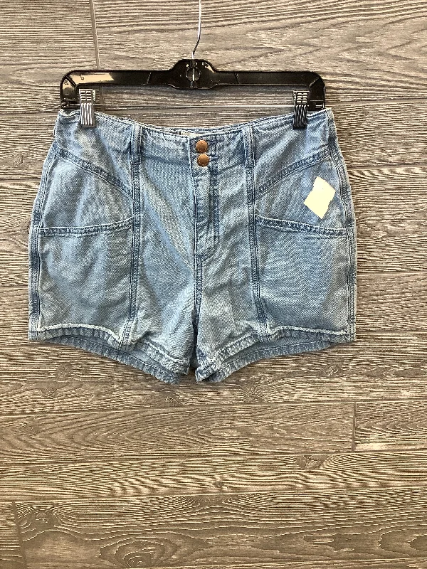 Eye-catching Personality Shorts By Universal Thread In Blue Denim, Size: 8