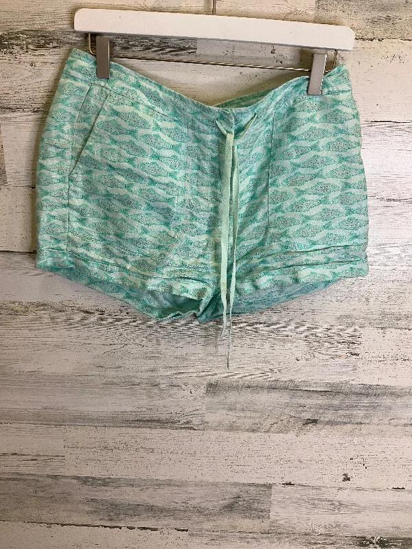 Stretch Design Shorts By Vineyard Vines In Green, Size: 4