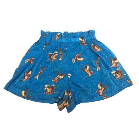 Relaxed Tops Shorts By Zara In Blue, Size: S