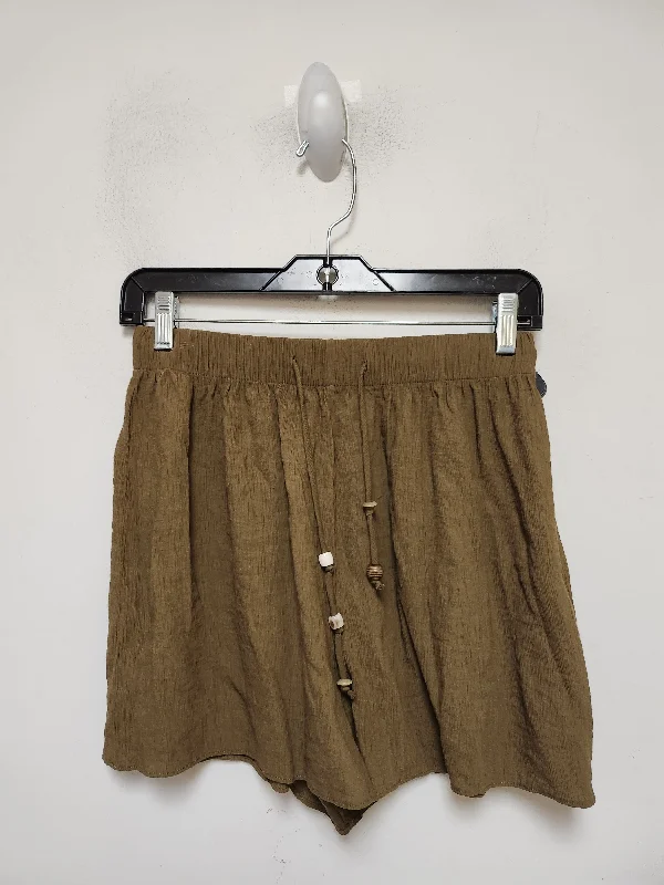 Soft Relaxation Wear Shorts By Zara In Green, Size: 4