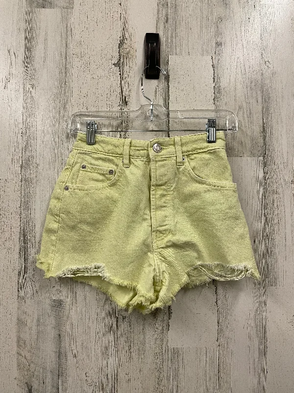 Sports Cool Shorts By Zara In Yellow, Size: 2