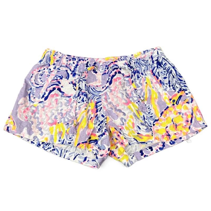 Cozy Outerwear Shorts Designer By Lilly Pulitzer In Purple, Size: S