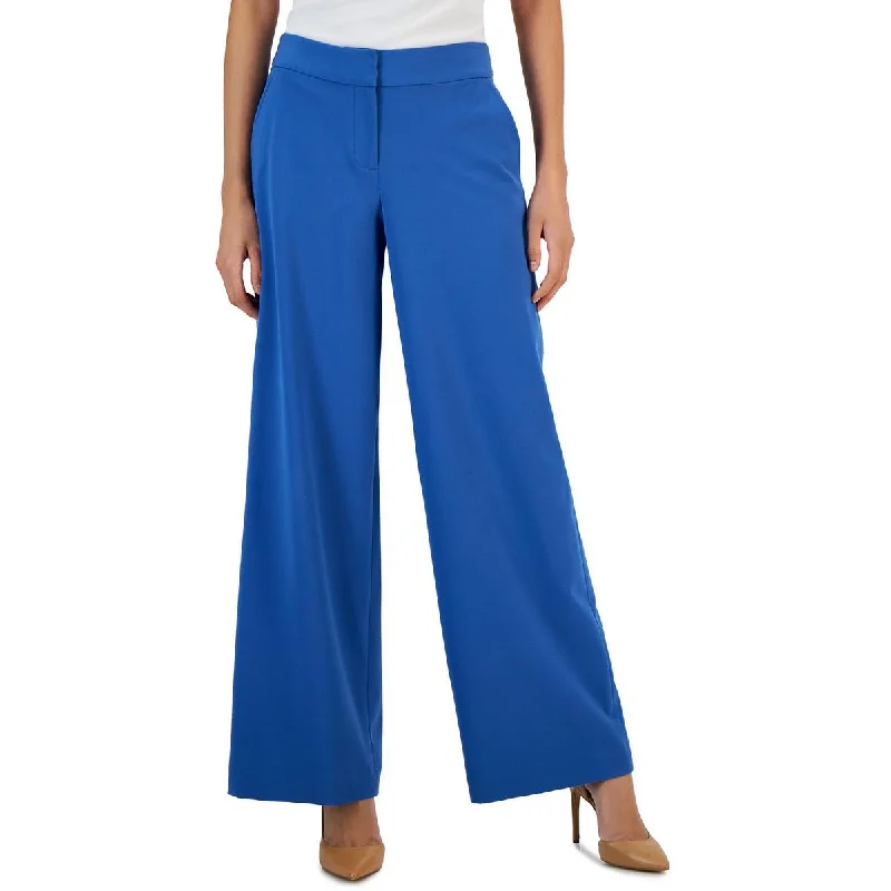 Chic Lounge Tahari Womens Ankle Casual Wide Leg Pants