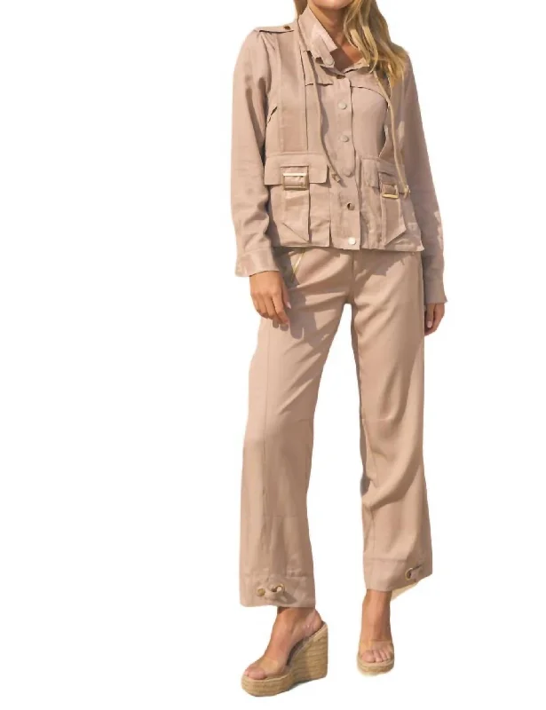 Retro Fashion Tania Trouser In Seasand