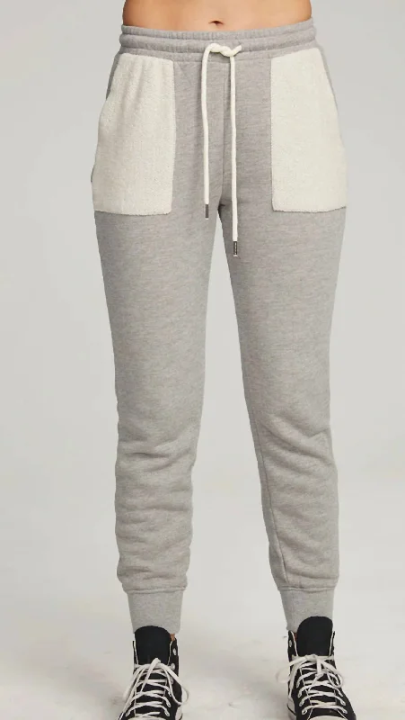 Fashion Innovation Tessa Jogger In Gray
