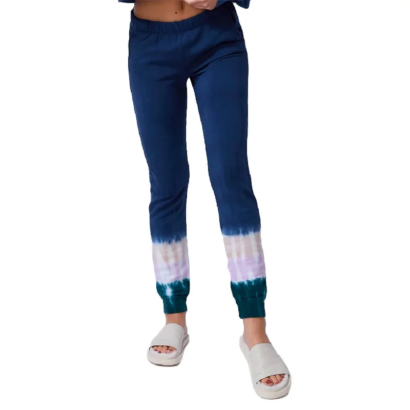 Relaxed Tops Tie-Dye Jogger In Inca