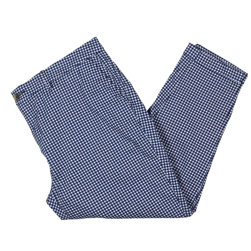 Trendy And Casual Tommy Hilfiger Womens Hampton Mid-Rise Cropped Chino Pants