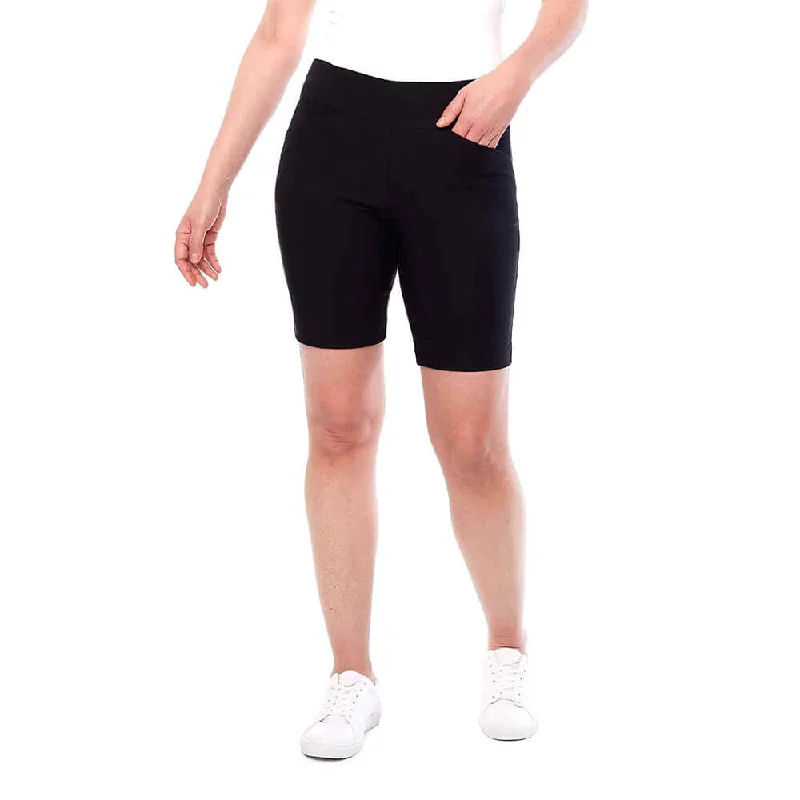 Weekend Wear UP! 9-Inch Techno Solid Short - Black