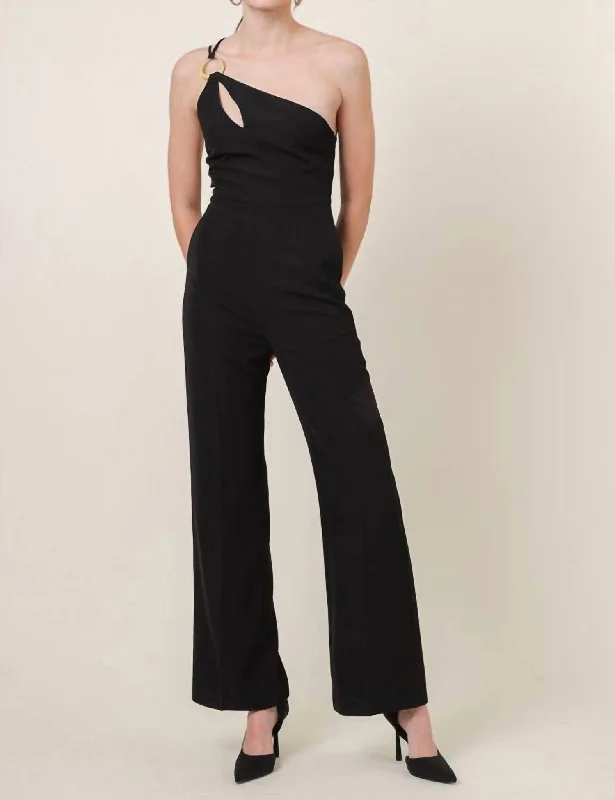 Fashion Must-have Vaughn Jumpsuit In Black