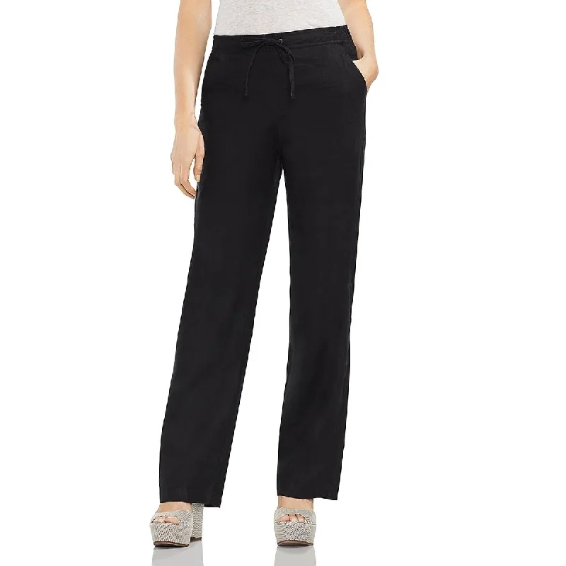 Elegant And Charming Vince Camuto Womens Plus Linen Casual Wide Leg Pants