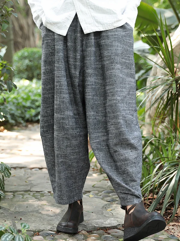 Wandering freely Women Literature Warm Gray Casual Pants