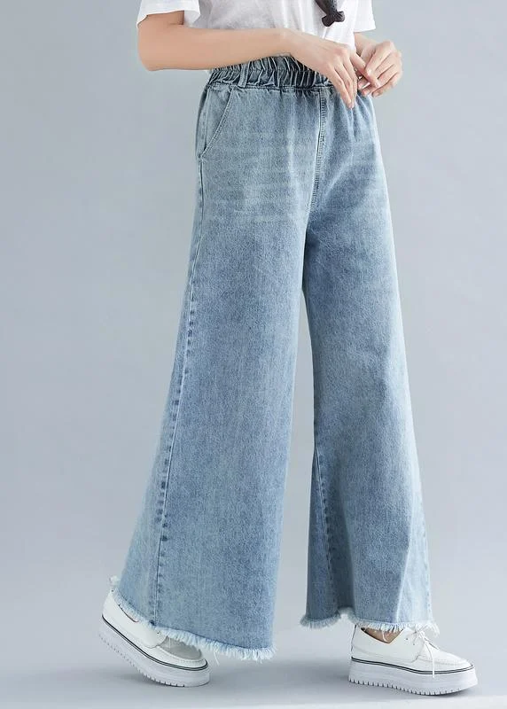 High-quality Styles Women's Elastic Waist Wide Leg Pants